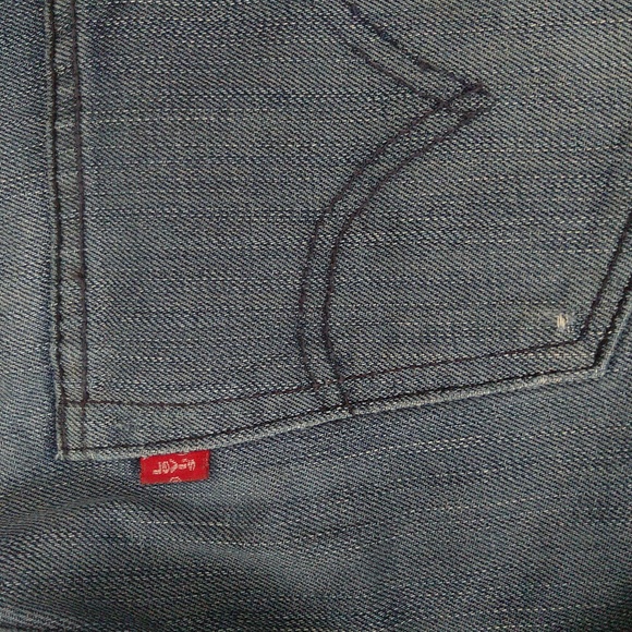 Levi's 597 men's casual low rise boot cut medium wash denim jeans sz 33×34 - Picture 8 of 16